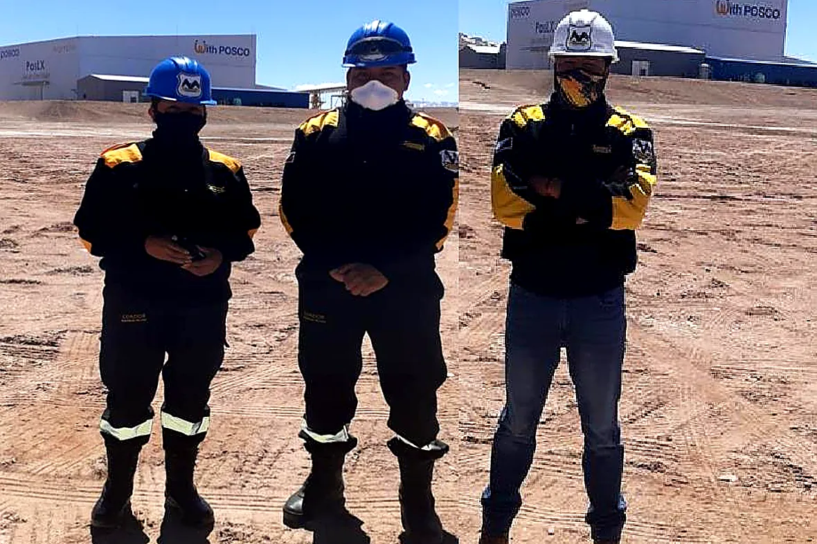 Staff equipment — Cóndor Seguridad Privada